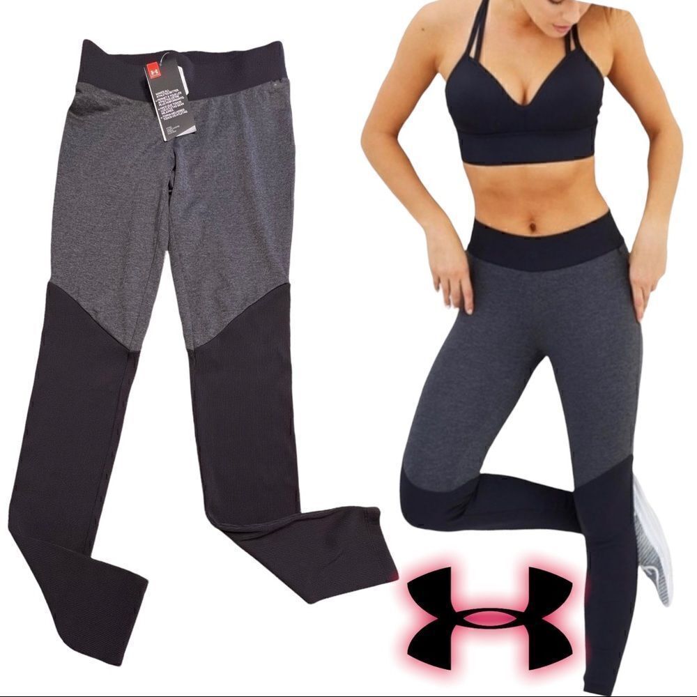Under Armour NWT $60 Under Armour Women's UA Unstoppable Ribbed Leggings 1324207